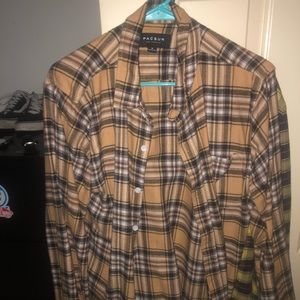 button up flannel